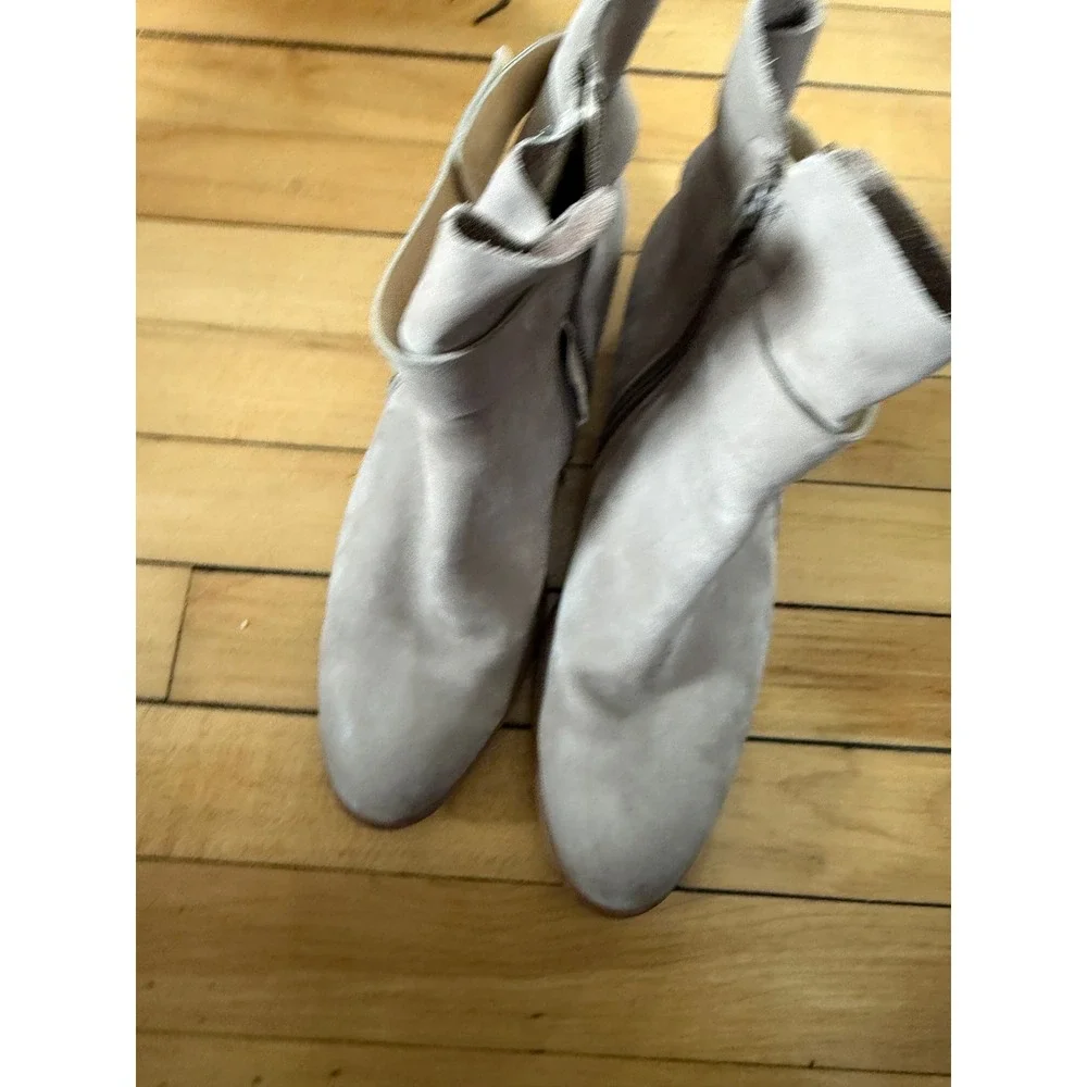 Paul Green Sheridan Nubuk suede ankle‎ boots in grey